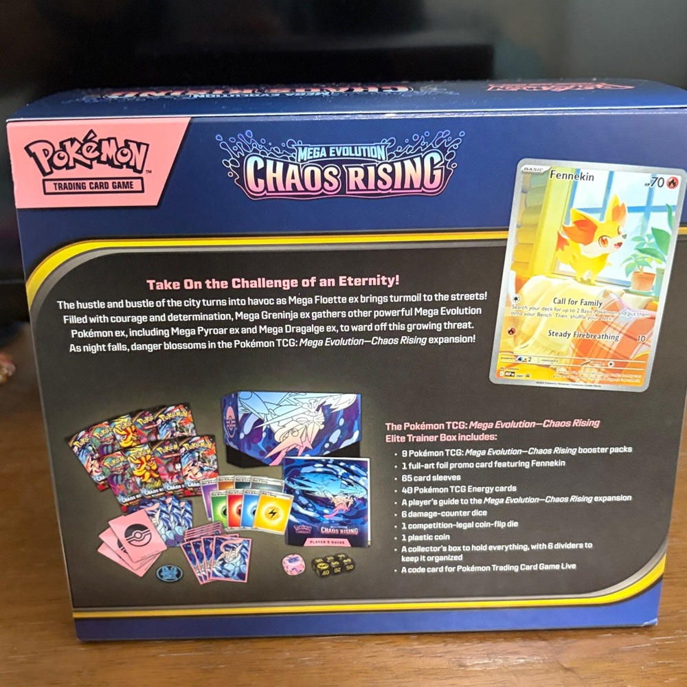 Chaos Rising ETB - Open - Picture 6 of 7